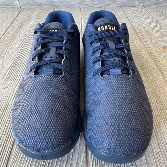 No Bull Project Unisex Trainer Shoes Size Men 10 W11.5 Super Fabric Navy Blue - Picture 3 of 12